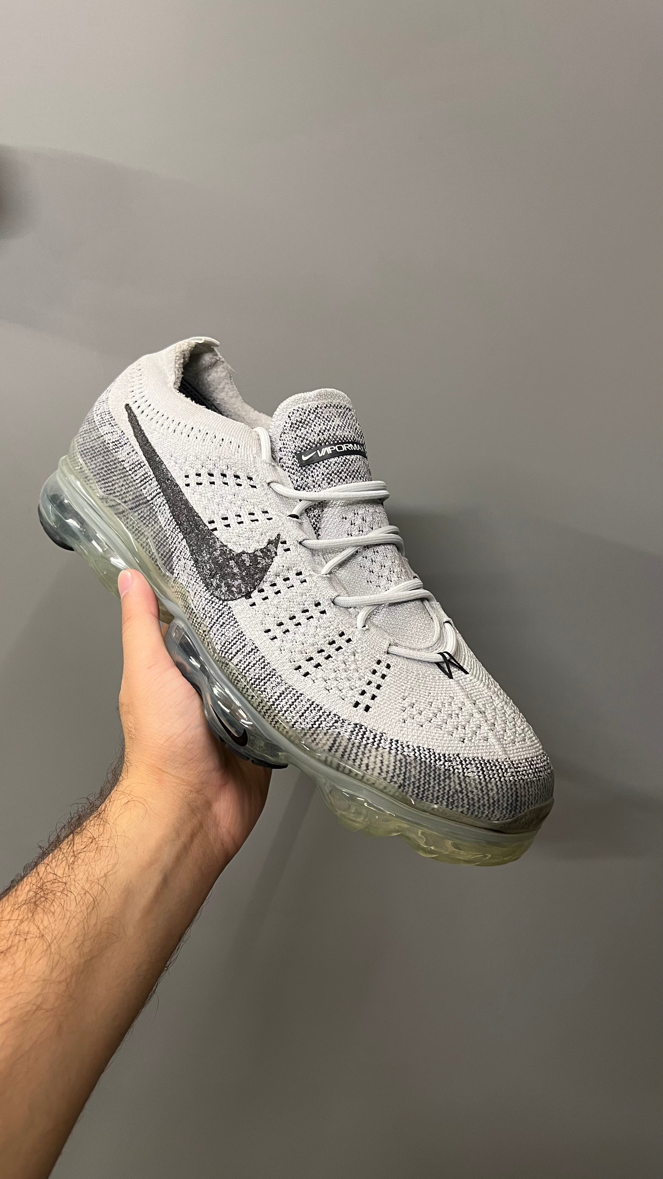 Authentic Imported Nike Air VaporMax 2023 Flyknit Grey | Black